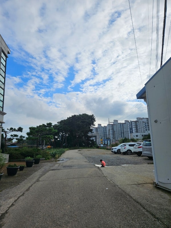 충남 서산 태안 노을빛바다 캠핑장 아이들과 우중캠핑