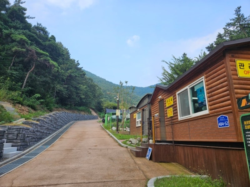 24년 9월 7일 동구 용암산성 오토캠핑장 방문후기