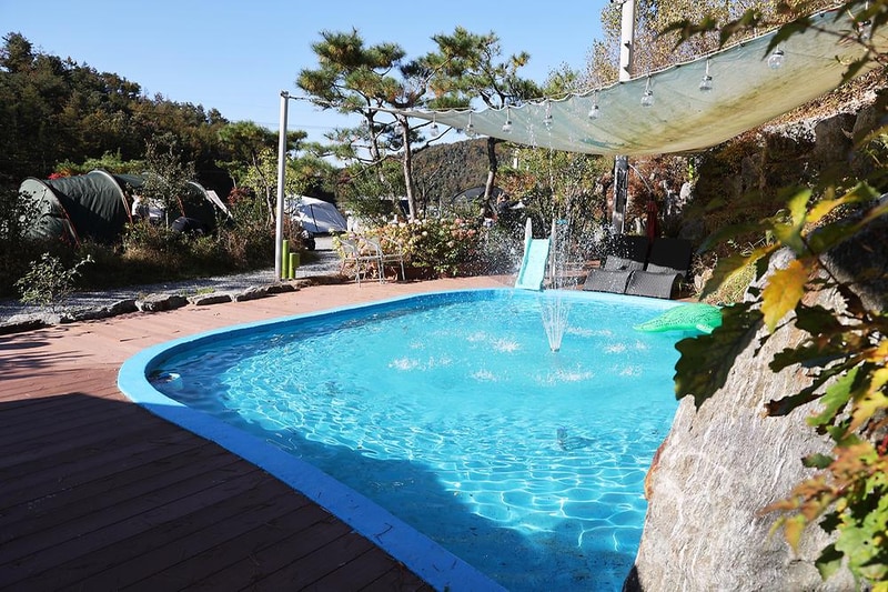 청계호수 자작나무숲 캠핑장 시설 사진 3