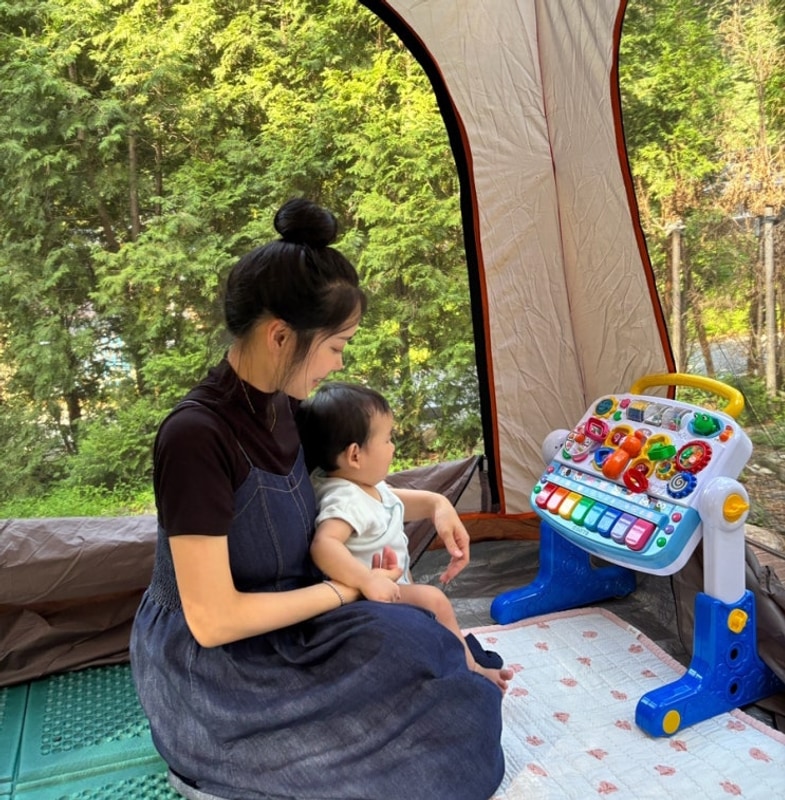 서울근교캠핑 안양캠핑장 병목안캠핑장 경기도캠핑아기랑