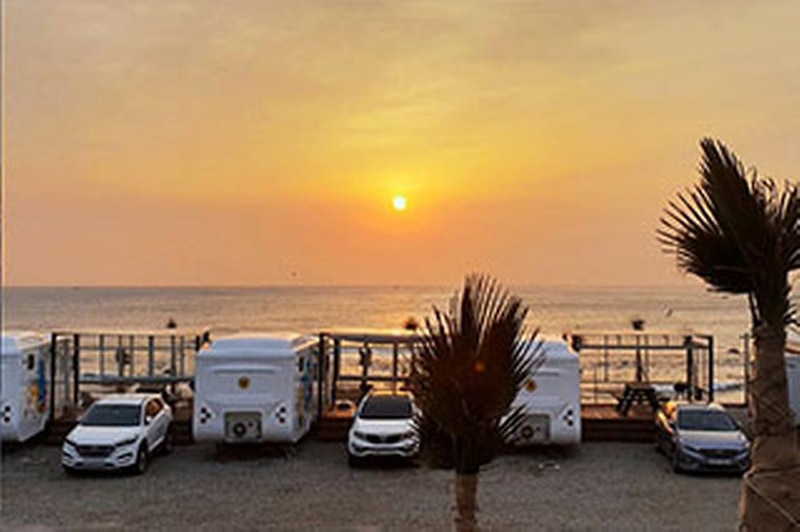 유니의바다 카라반캠핑장 시설 사진 2