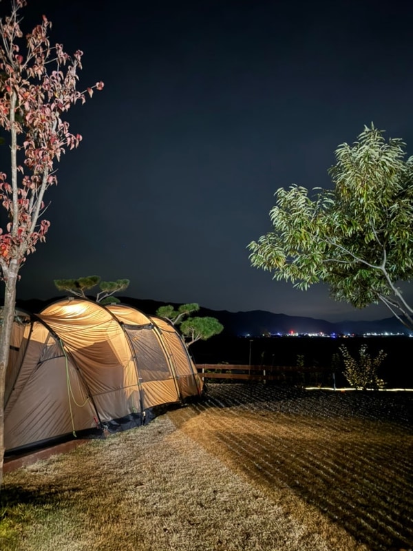 충북 영동 - 노을 이쁜 금도끼캠핑장