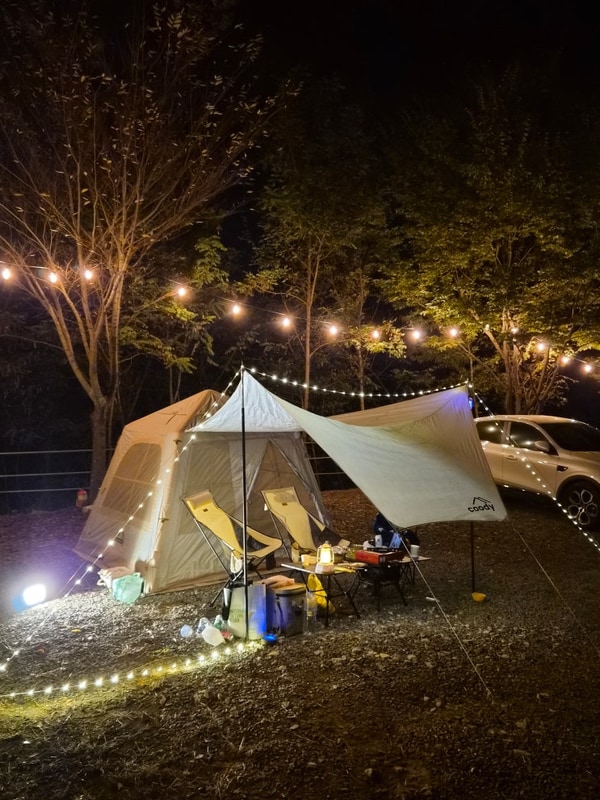 [고령캠핑] 대구근교 경북오토캠핑 힐링오름캠핑장...