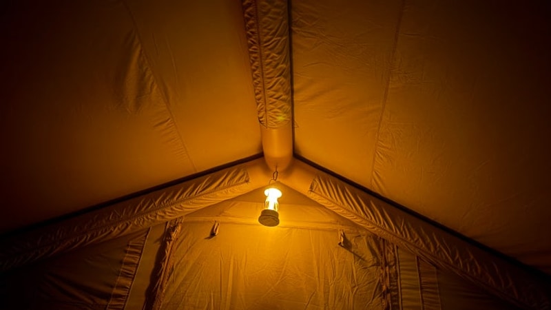 우중 캠핑, 평창국민여가캠핑장