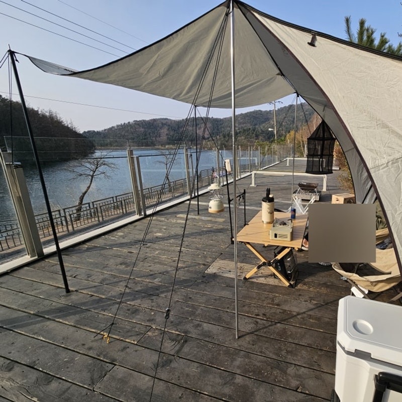 경기도 포천 호수뷰 뷰맛집 캠핑장 추천, 청계호수자작나무숲...