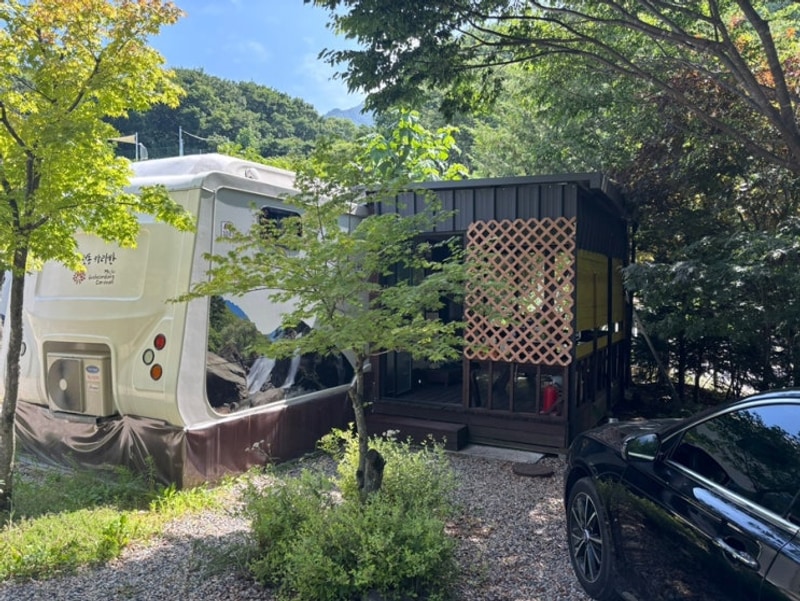 무주구천동 카라반 여행