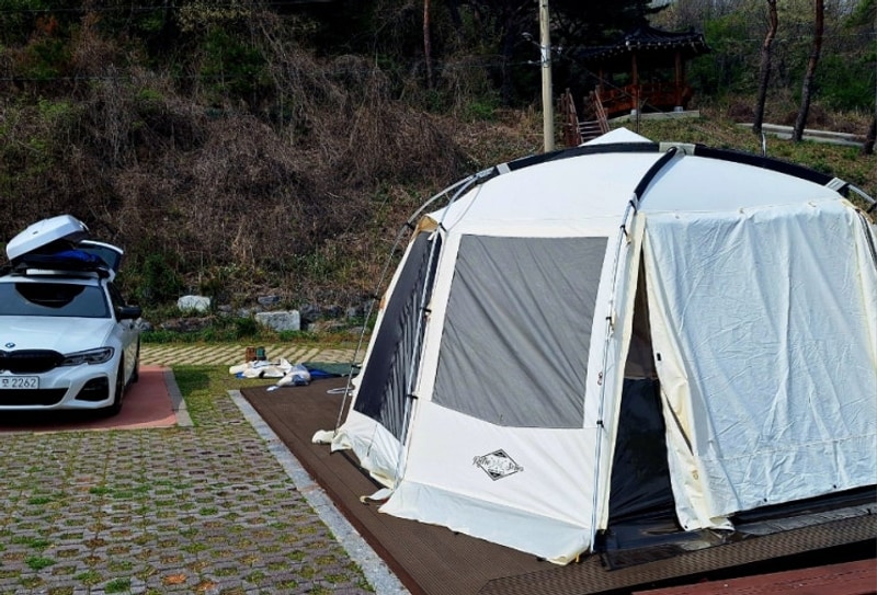 솔캠/ 거금도 청석오토캠핑장