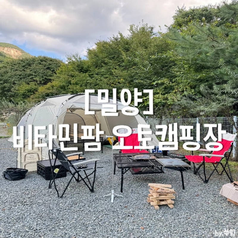 밀양얼음골 얼음골캠핑장 수영장있는캠핑장 비타민팜오토캠핑장
