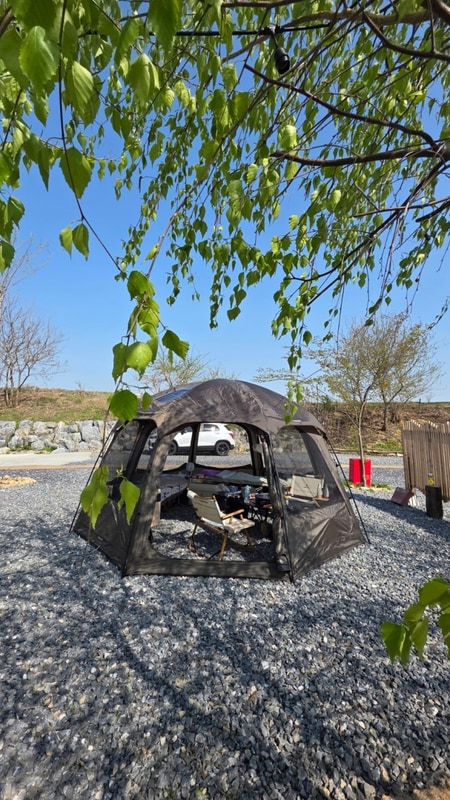 일주일만에 또 간 제천 오가네캠핑, 1-3구역