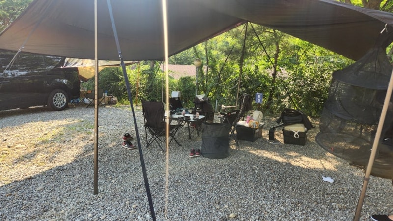 지지밸리유명산오토캠핑장 (with 네이처하이크 6.3, 미라벨...