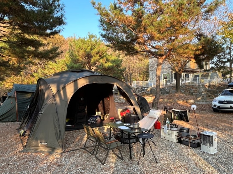 파주 조용하고 깨끗한 캠핑장 캠프 예그리나