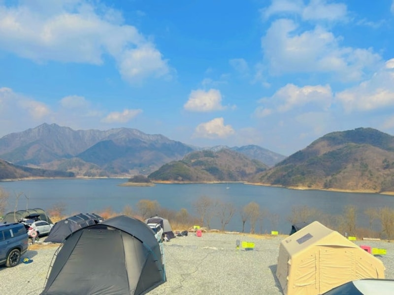 새턴2룸으로 6살아이와 충주 캠핑808 c존