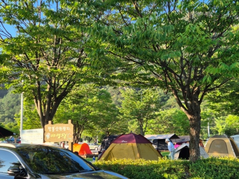 홍천 가볼 만한 곳 홍천 팔봉산관광지 야영장(캠핑장) 7~8월...