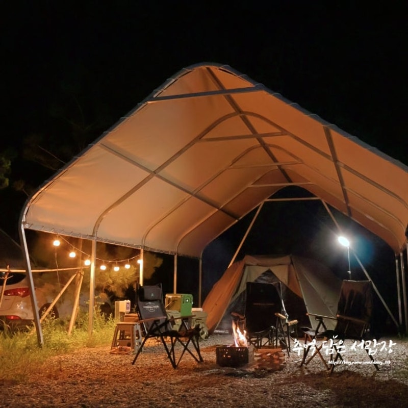 안성 캠핑장 캠프그라운드 화우(T4) 2박 3일 feat.개별샤워실