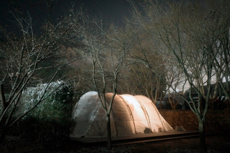 12월 설중 캠핑 이야기 2 (동계 캠핑, 김제 모악산 캠핑파크...