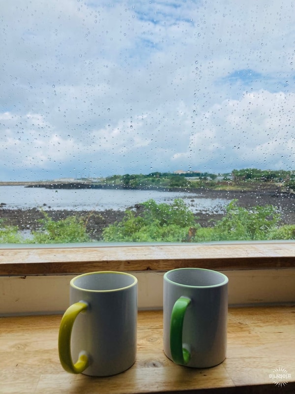 내돈내산 _ 조용히 쉬기 좋은 뷰맛집 서귀포 서건도 카라반...