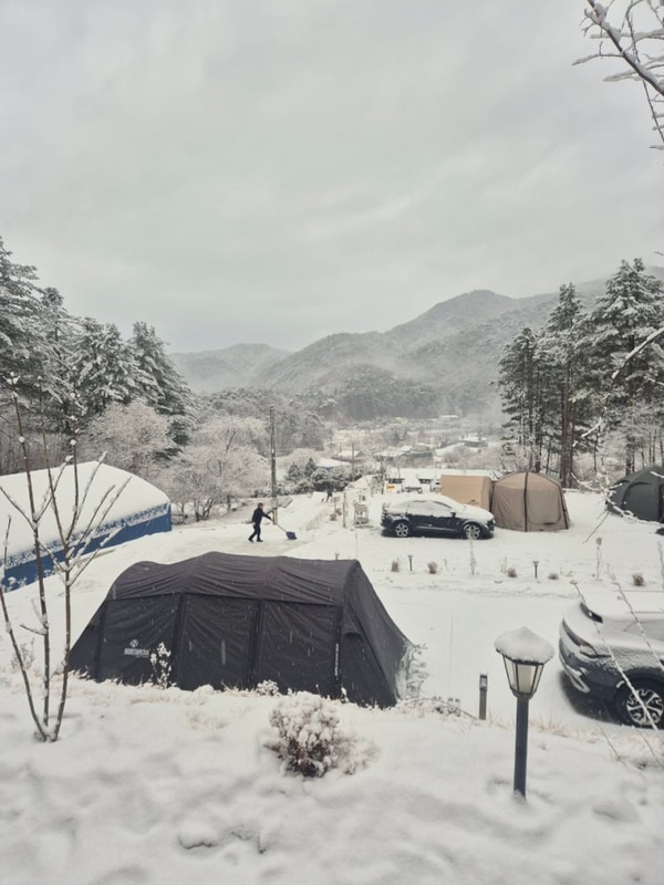 겨울오토캠핑 추천 - 수타사힐링캠프