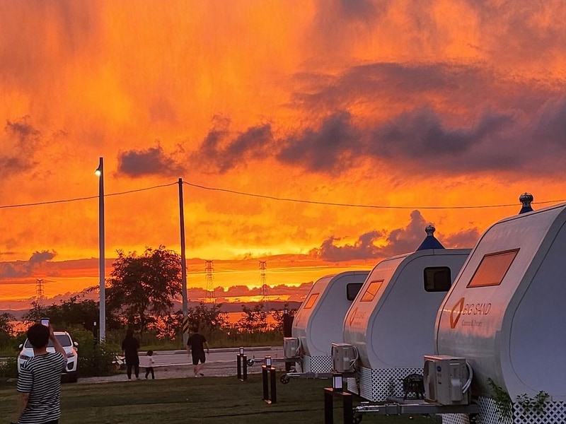 왕모래 카라반 캠핑장 시설 사진 21