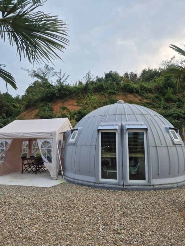 4박 5일 [전라도+경상도/해남]... 휴정원글램핑)