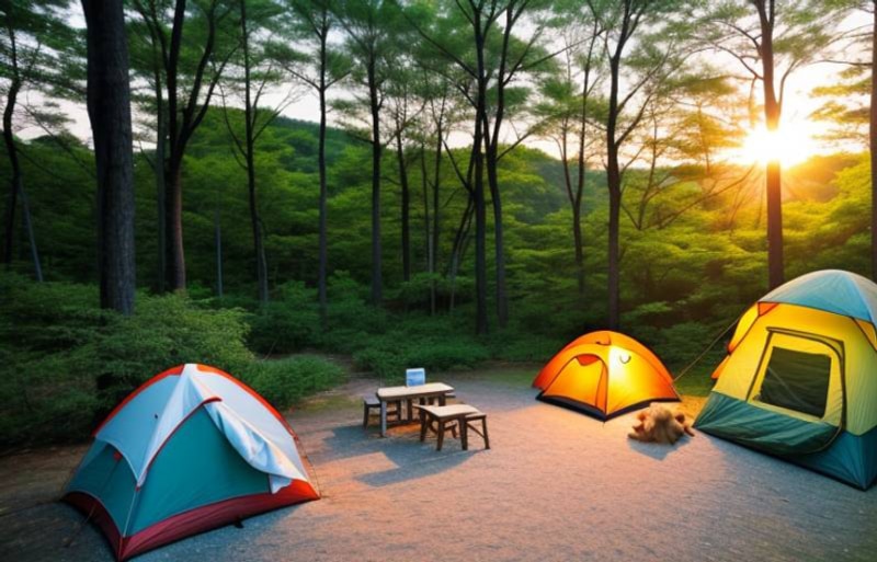 가평 캠프 봉봉 캠핑후기! 댕댕이와 떠난 1박 2일!