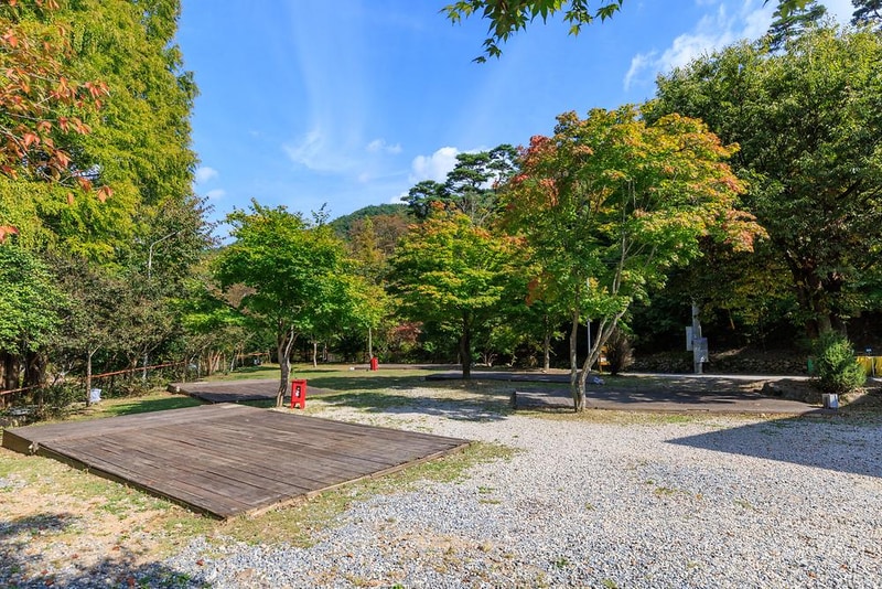 심천치유자연휴양림야영장 시설 사진 26