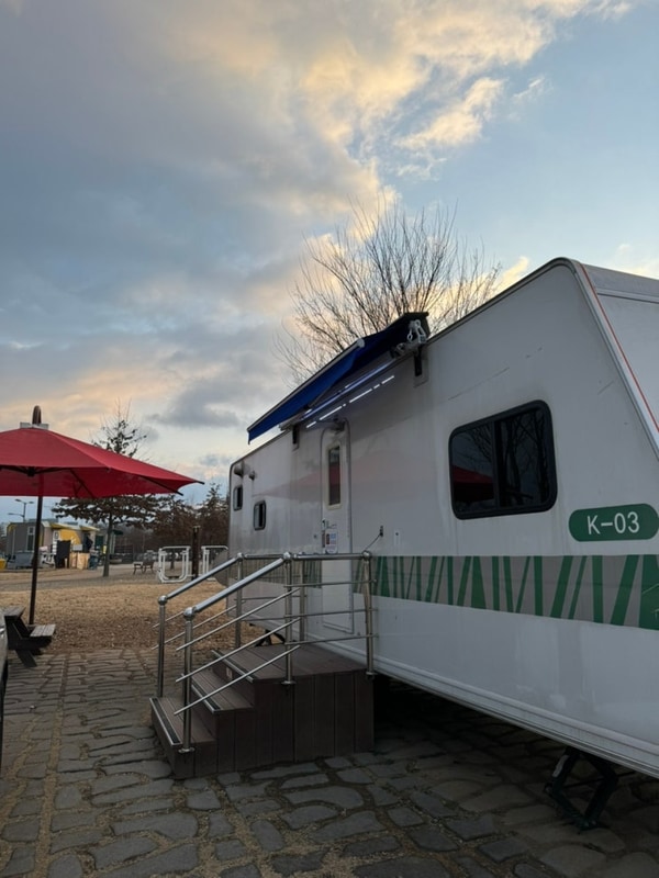 새해마무리는 구미캠핑장 카라반K03, 낙동강체육공원 구미겨...