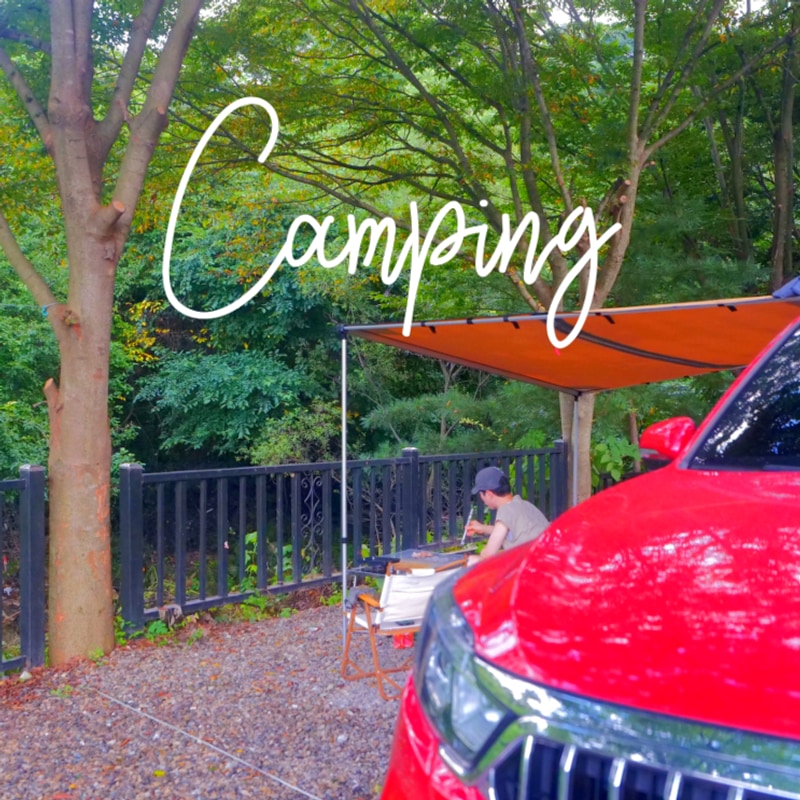 서울근교 경기도 계곡 캠핑 양주 비타민캠핑장 당일치기