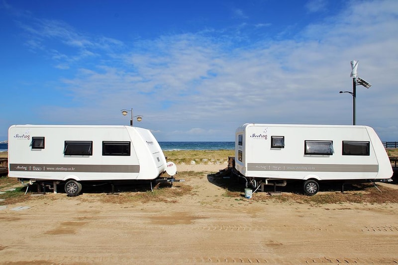 청간정 콘도 카라반 캠핑장 시설 사진 10