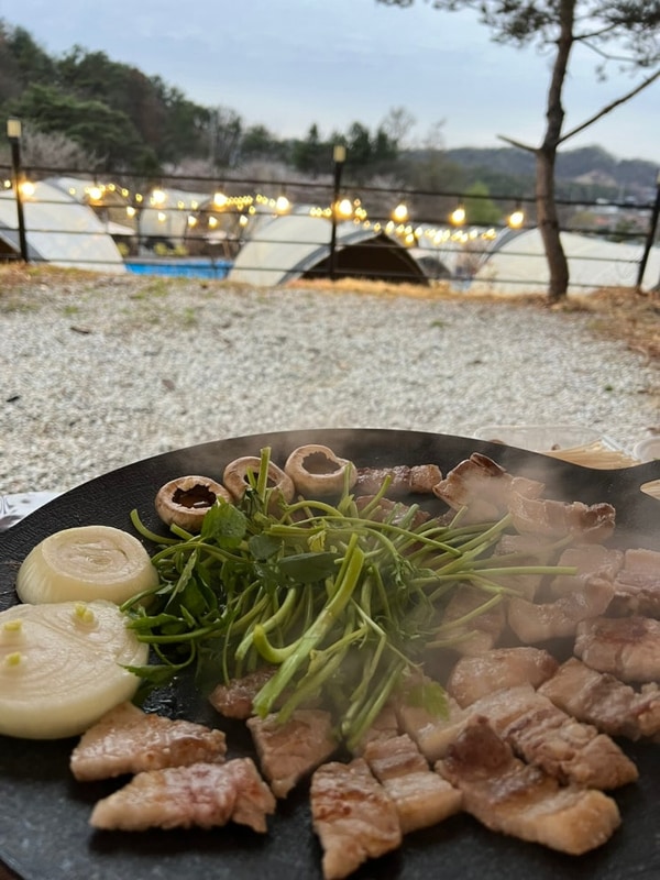 [경기/포천] 친구들과 함께 떠난 봄맞이 글램핑, 서울 근교...