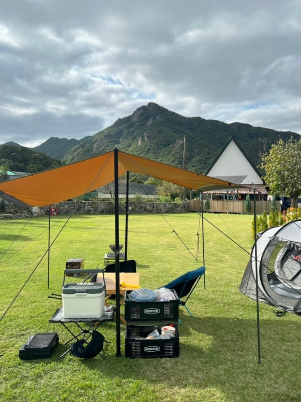 가을맞이 2박3일 캠핑 공주 동학사힐링캠핑장