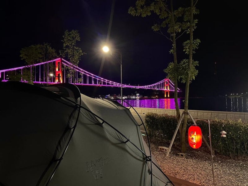 [하동] 노량 투다리 오토캠핑장