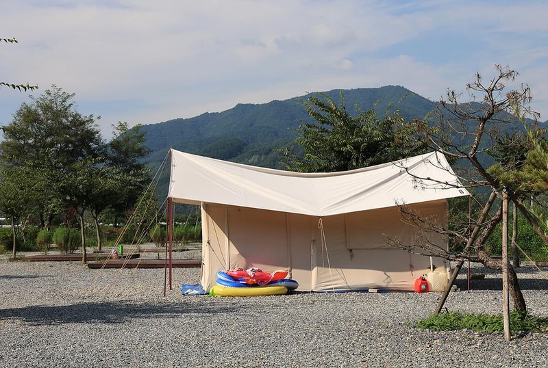 주천강 캠핑장 시설 사진 1