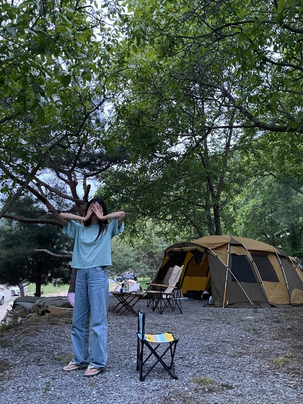 평창 캠핑장, 산너미목장 2박 3일, 육십마지기 등산