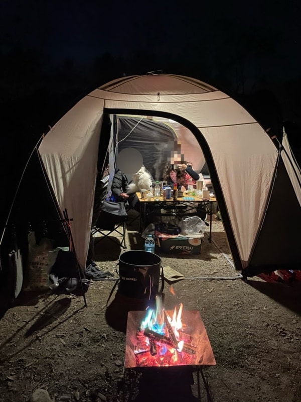 [위드독스in포천] 개별울타리가 있는 오프리쉬 애견 동반 캠핑장