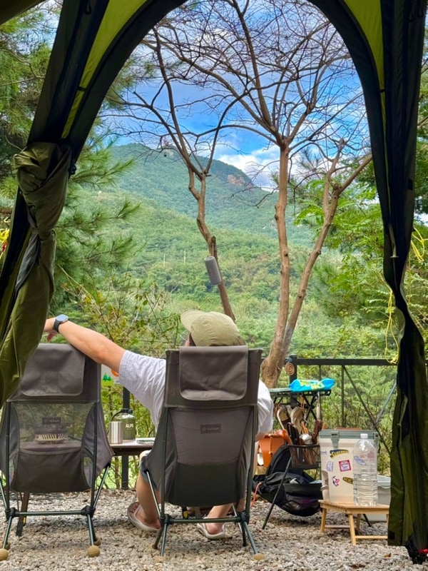 산청 경호강 캠핑장 &캠프 627 C7 사이트 후기