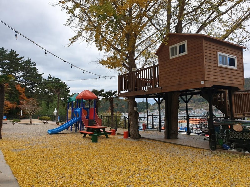 통영 편백숲길관광농원 캠핑장 시설 사진 1