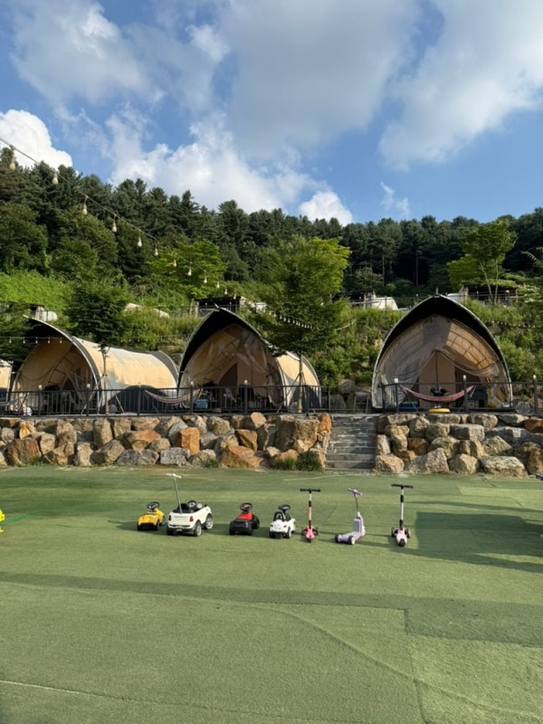 포천 노블글램핑 숙박 후기 (+어느달, 어가길 베이커리)