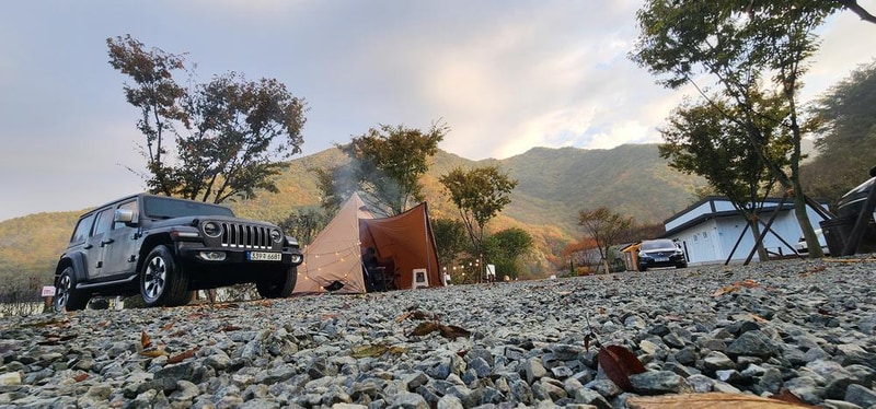 수안보 동그라미 캠핑장 시설 사진 1