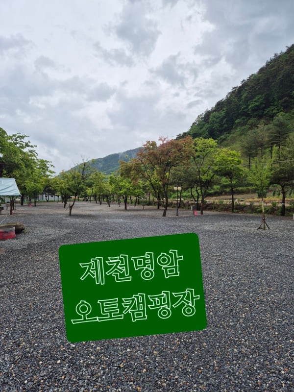 [충북캠핑장]제천명암오토캠핑장&펜션후기 소규모단체가능
