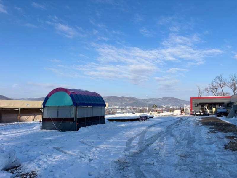 죠슈네 캠핑 기록 12번째 캠핑 용인 에버오토캠핑장 B존...