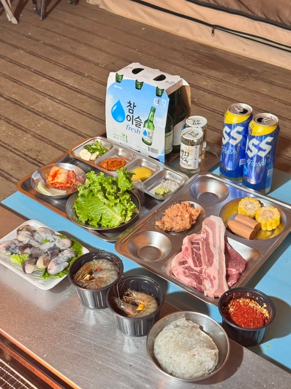 [당진 숙소] 초락나루 펜션&글램핑 / 실치회 철에 방문하기 좋은...