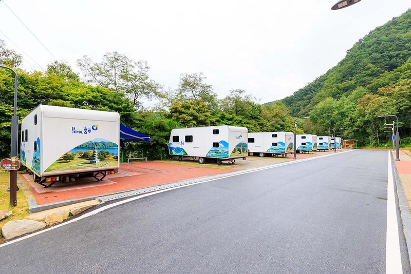 봉황자연휴양림 숲속야영장 시설 사진 2