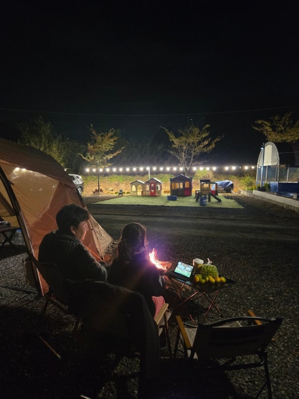 [괴산]#캠핑35#/괴산 북두칠성캠핑장 C1번 사이트/할로윈캠핑