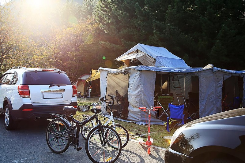 희리산해송자연휴양림 자동차야영장 시설 사진 4