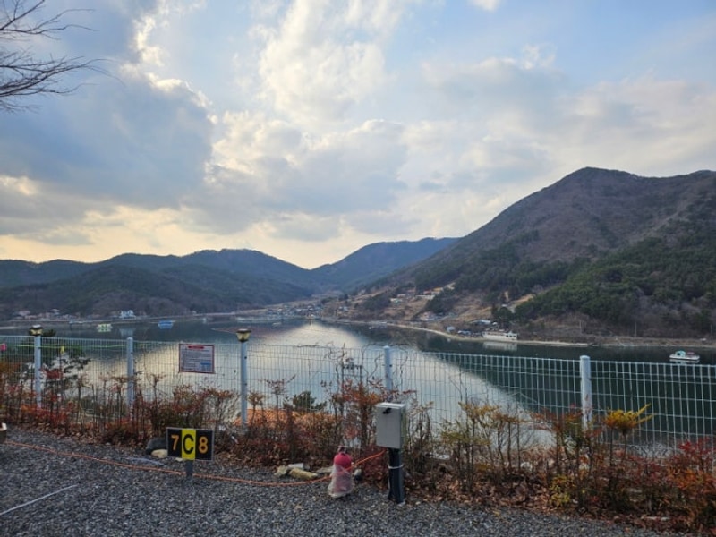 솔캠 "고성 해해해캠핑장"고성 산들바다관광농원캠핑장