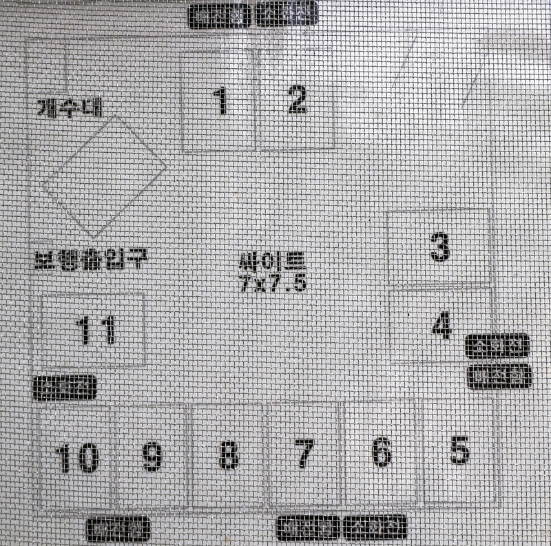 수도캠핑장 배치도 1