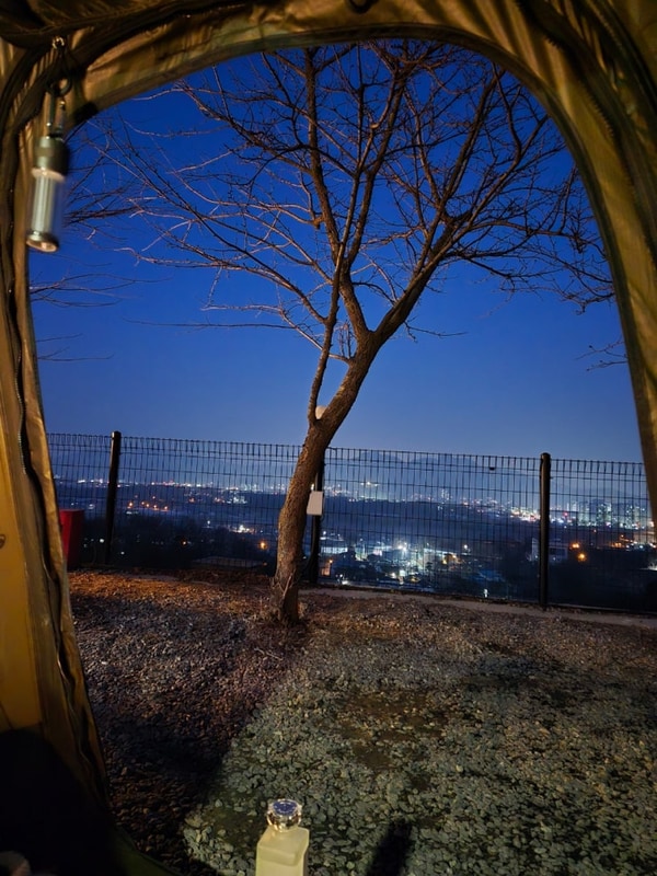 [캠핑]양주하늘캠핑장 B5, 명당이였다