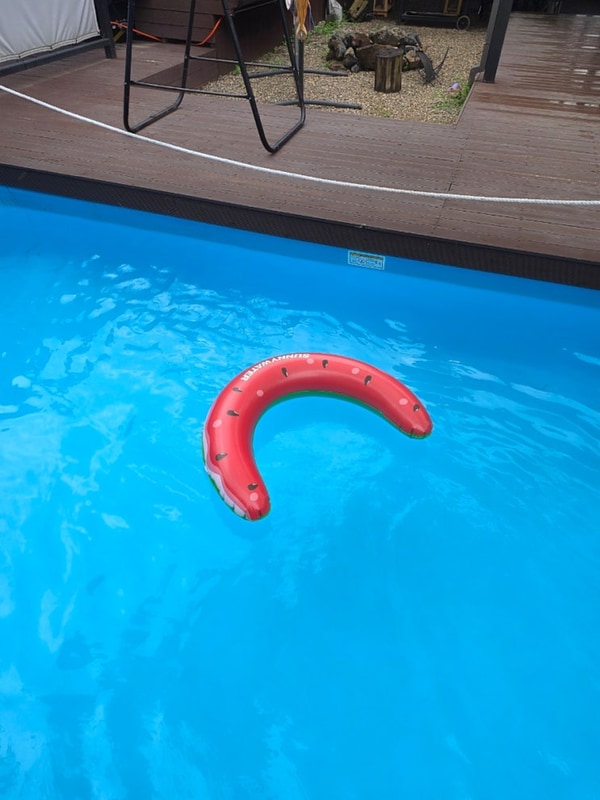 연천여행 라구나캠프 1박2일 개별수영장 럭셔리카라반 숙박 후기