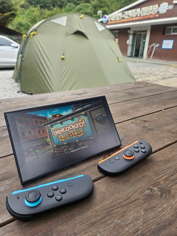 자연휴양림 야영장 중 가장 넓었던 수레의산 국민여가캠핑장