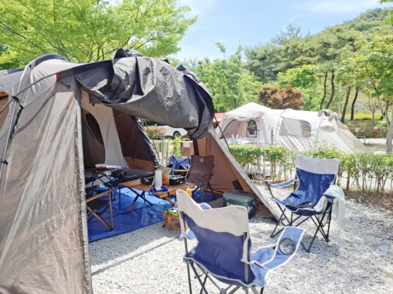 국내여행 부안 변산오토캠핑장 아이랑 2박3일 캠핑...